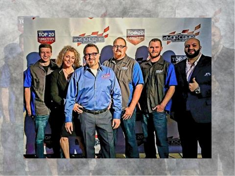 AeroAdix team at award event